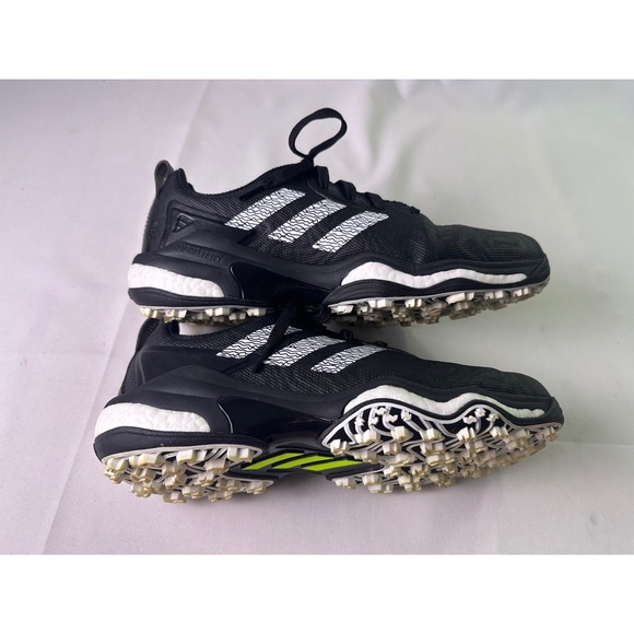 adidas Codechaos 25 Golf Shoes Men's Size 11.5 Spikeless Waterproof IF3270 Black - Picture 11 of 16